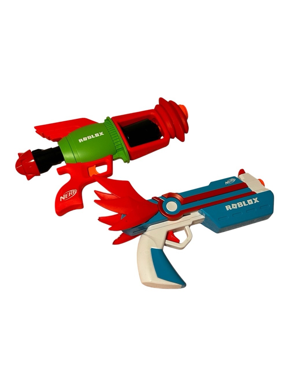 Roblox x Nerf Kids Toy Blaster Set - Red, Green, Blue